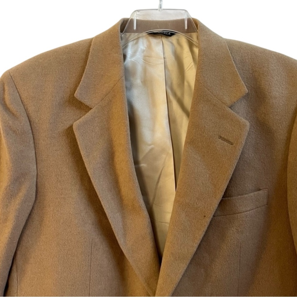 GEOFFREY BEENE Students 100% Camel Hair Blazer Size 38R -- GORGEOUS!!! - Picture 5 of 10